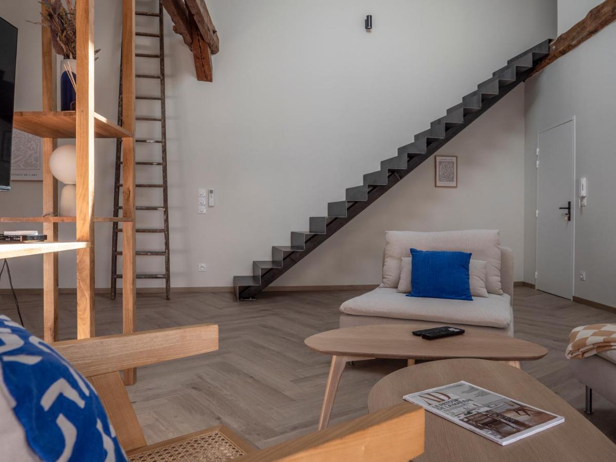 Le Nid Bleu Duplex En Plein Centre Apartment Castres  Bagian luar foto